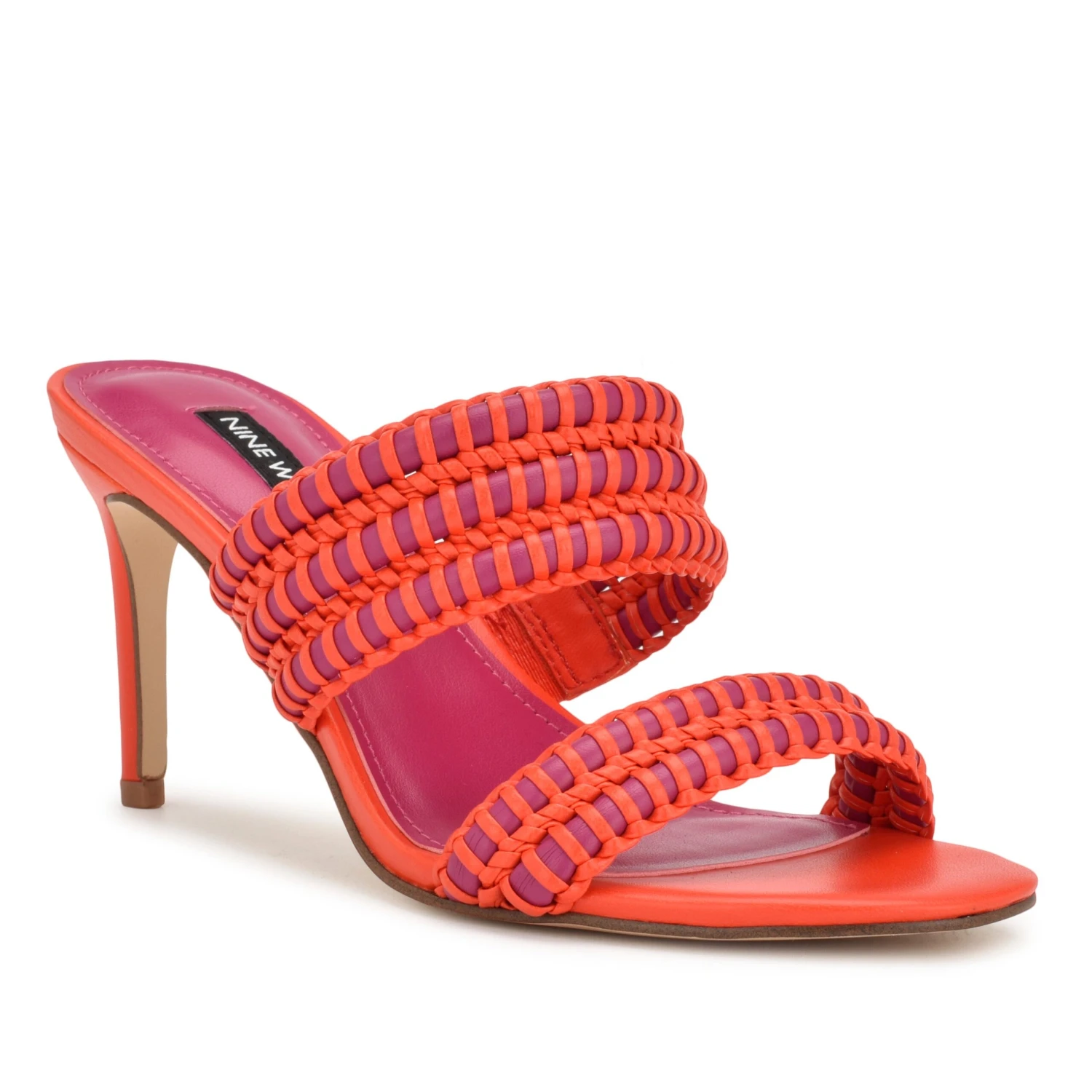 Nine West Pause Heeled Slide Sandals - Image 2