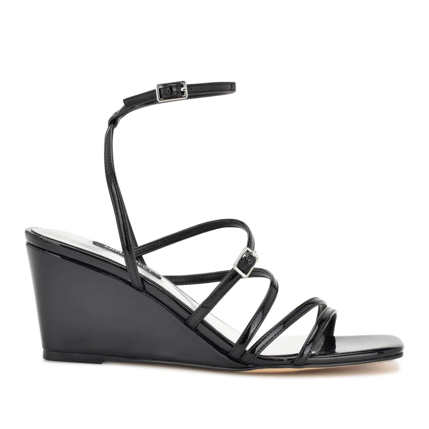 Nine West Keamer Ankle Strap Wedge Sandals