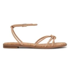 Nine West Hanklee Ankle Strap Flat Sandals