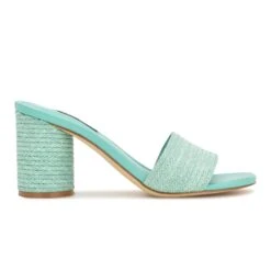 Nine West Mapeli Heeled Slide Sandals