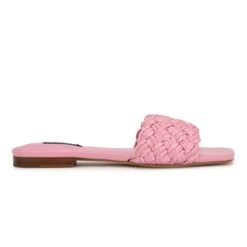 Nine West Maci Flat Slide Sandals