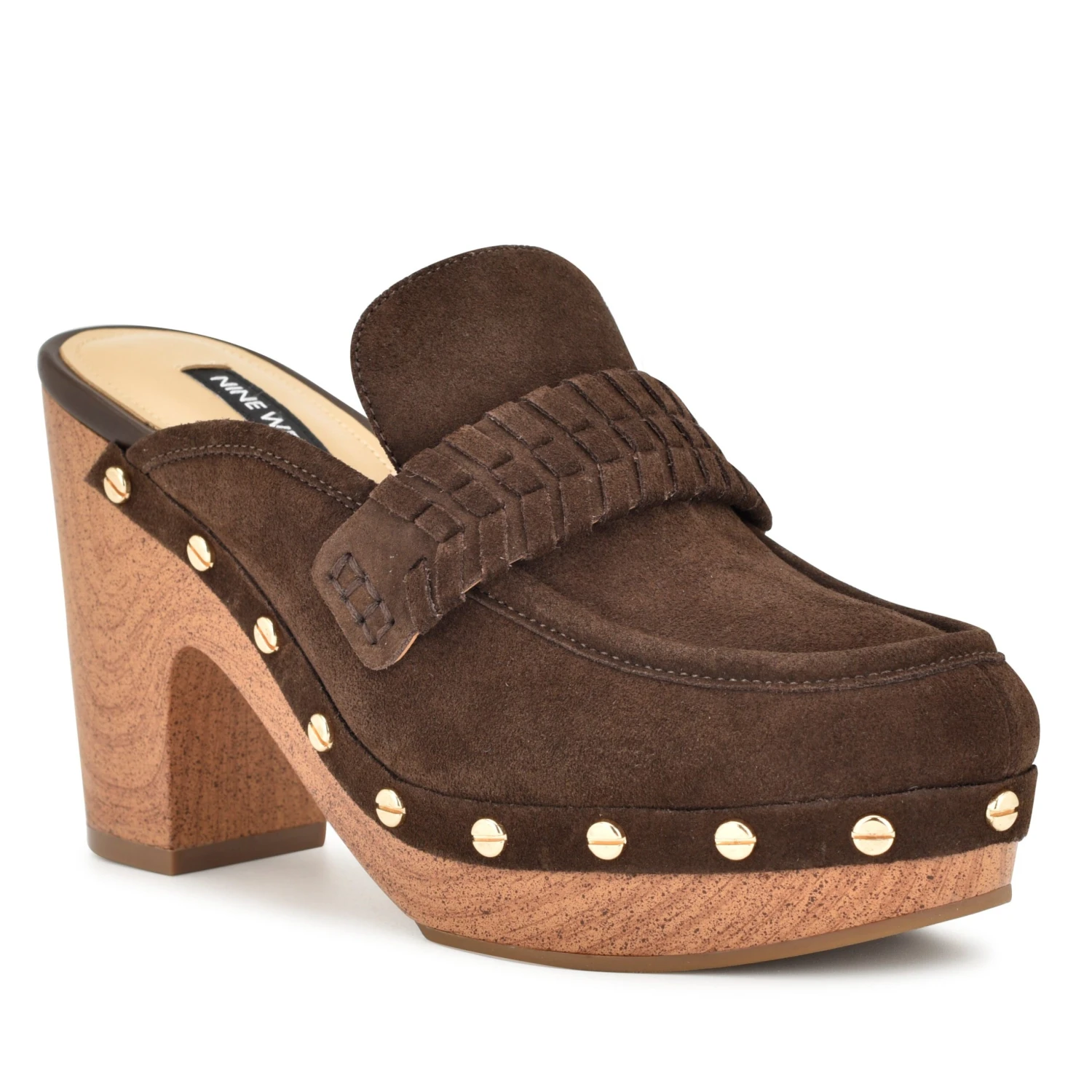 Nine West Flowr Heeled Clogs - Image 2