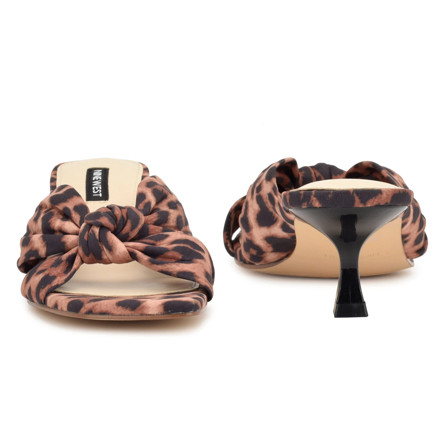 Nine West Dipa Heeled Slide Sandals - Image 4