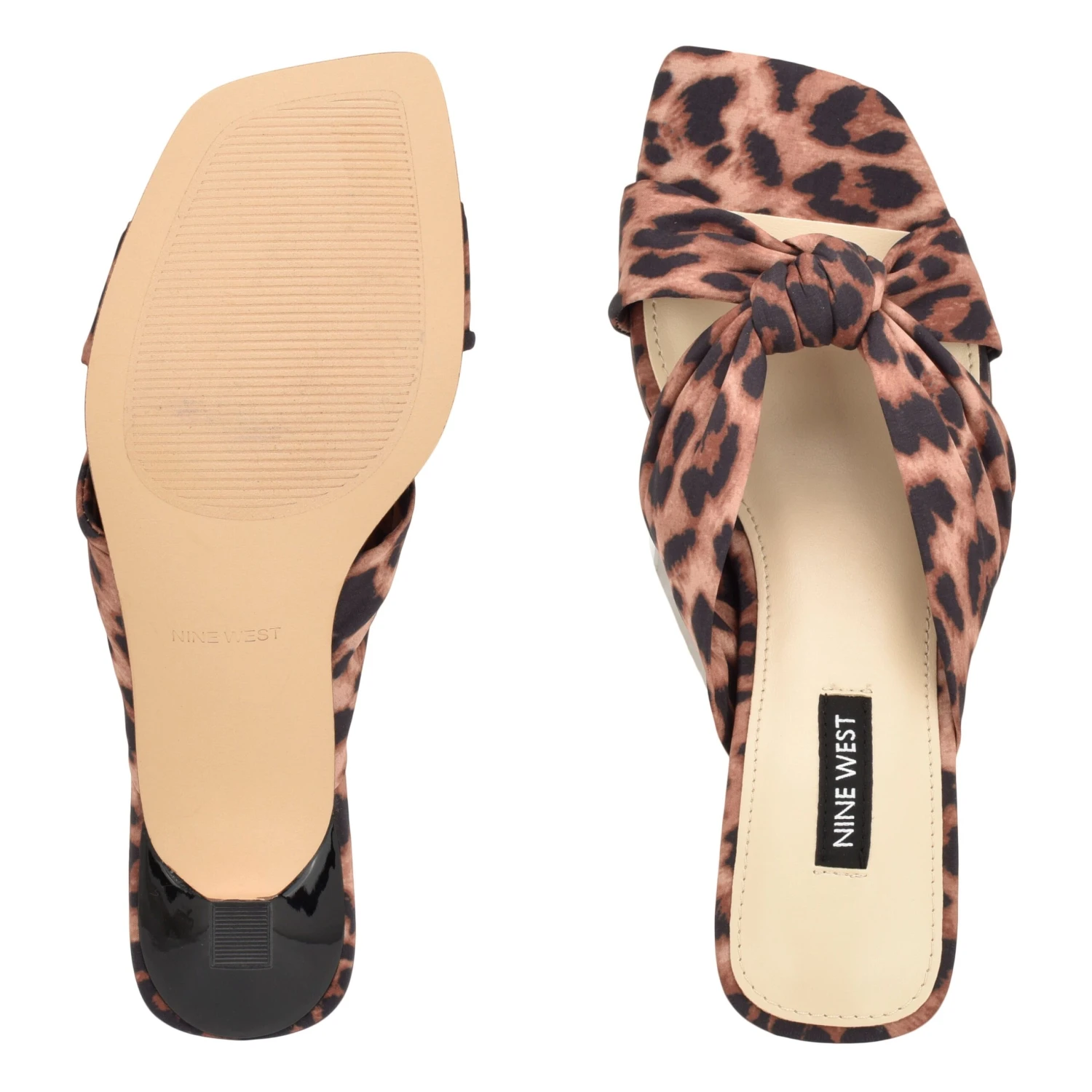 Nine West Dipa Heeled Slide Sandals - Image 5