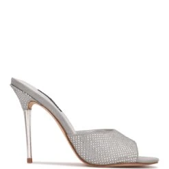 Nine West Divas Heeled Slide Sandals