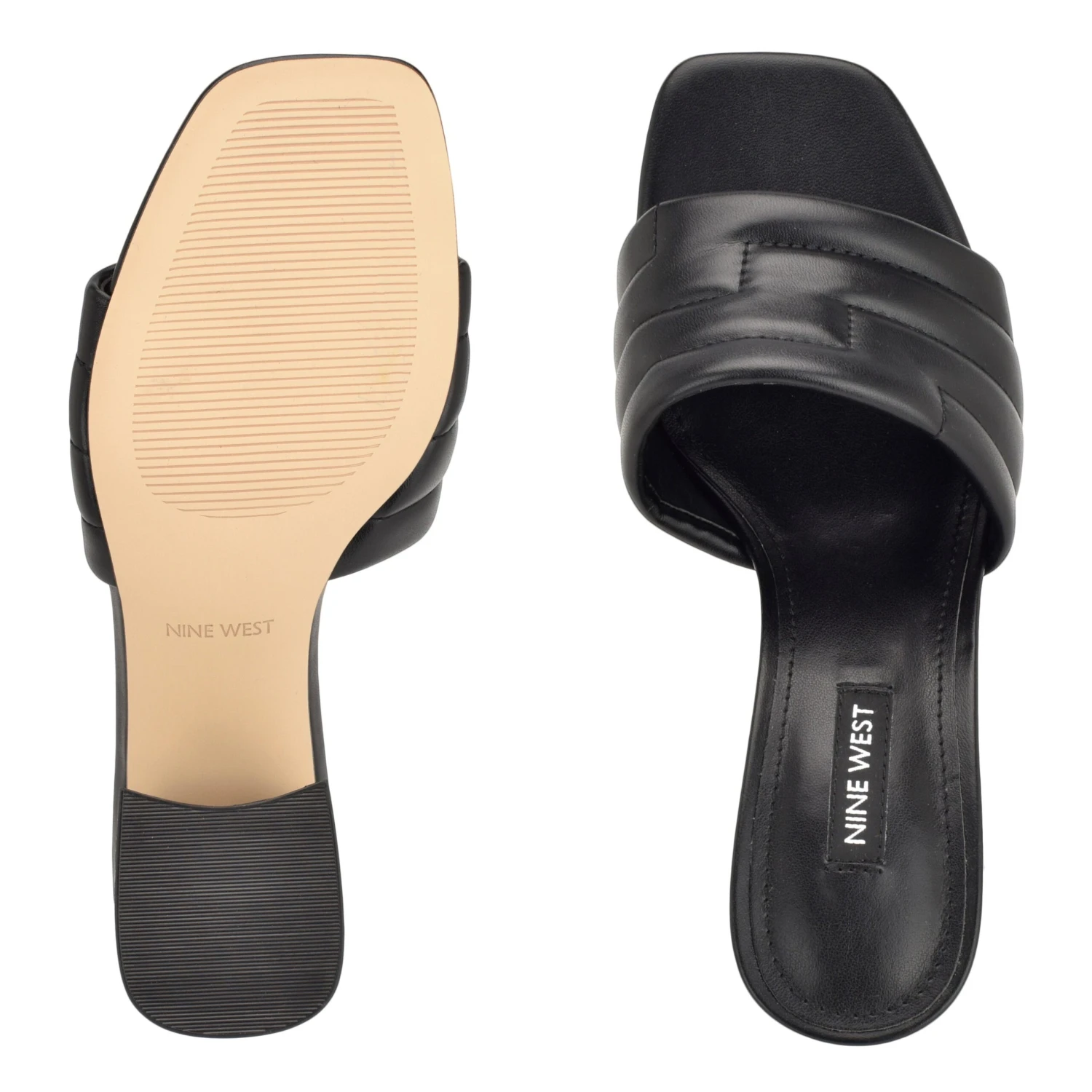 Nine West Glenra Heeled Slide Sandals - Image 5