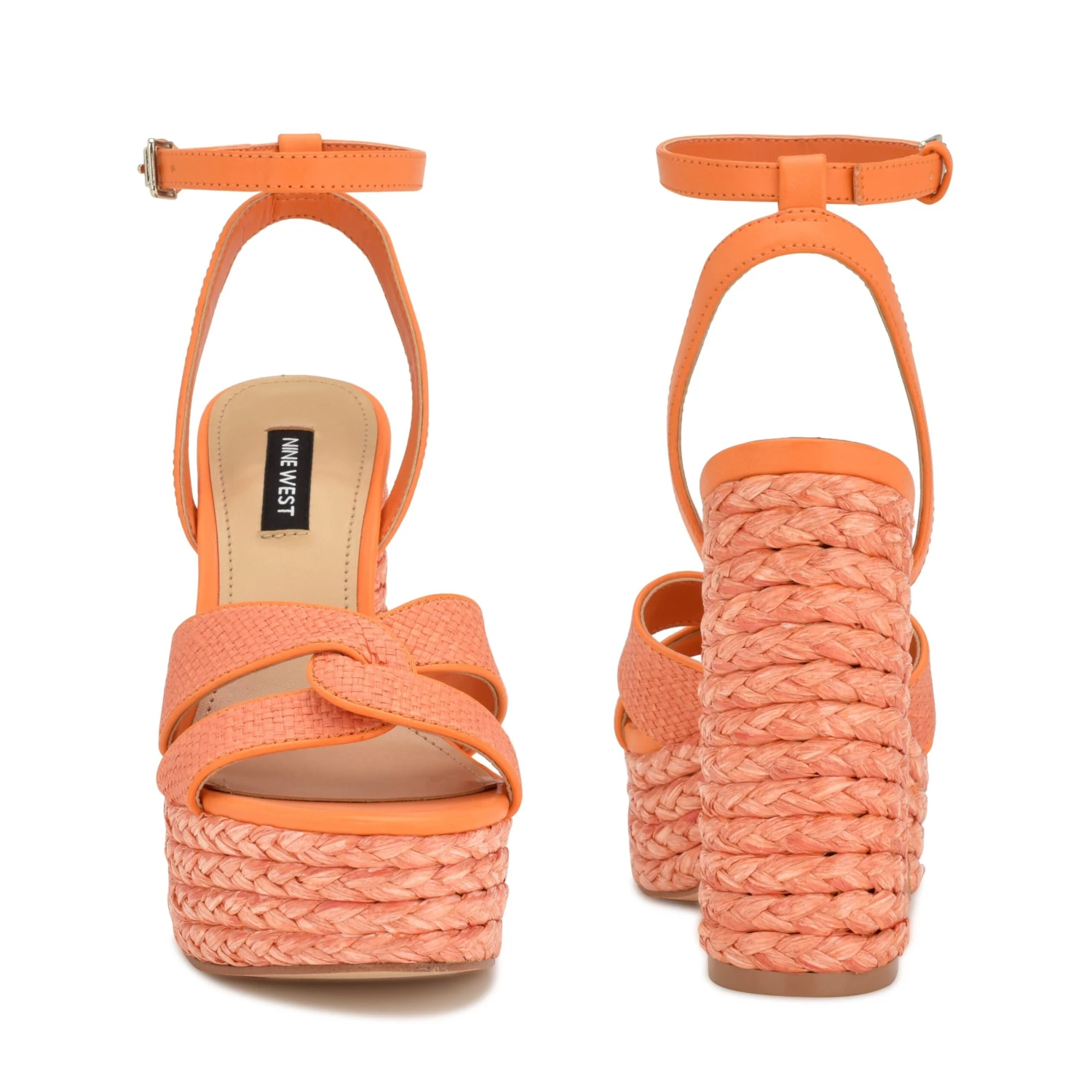 Nine West Hayya Woven Platform Sandals - Image 4