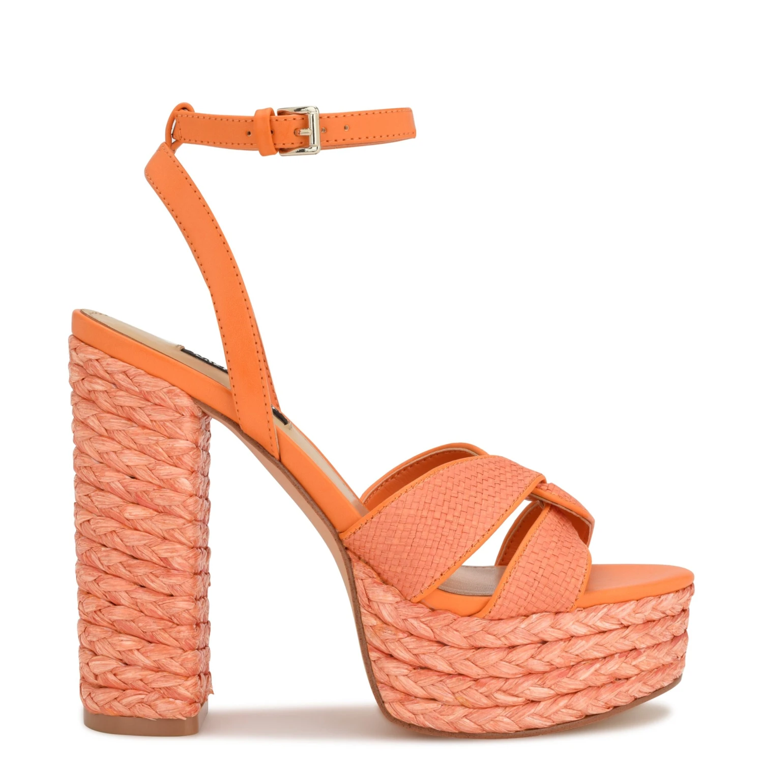 Nine West Hayya Woven Platform Sandals