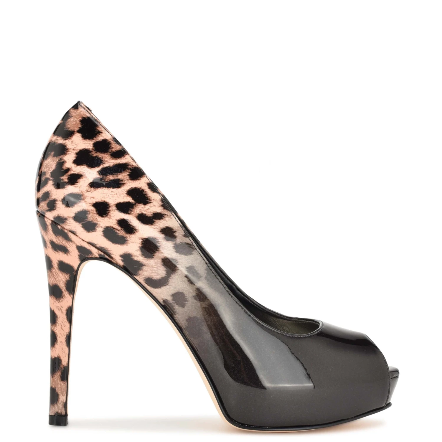 Nine West Hethr Platform Peep Toe Pumps