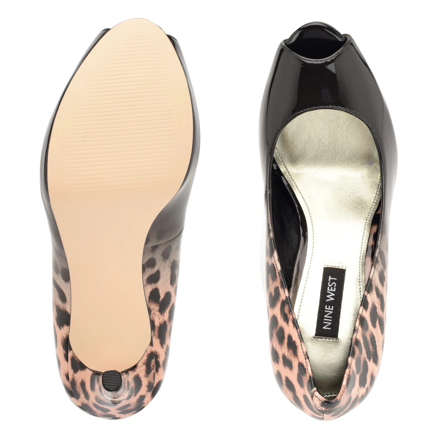 Nine West Hethr Platform Peep Toe Pumps - Image 5