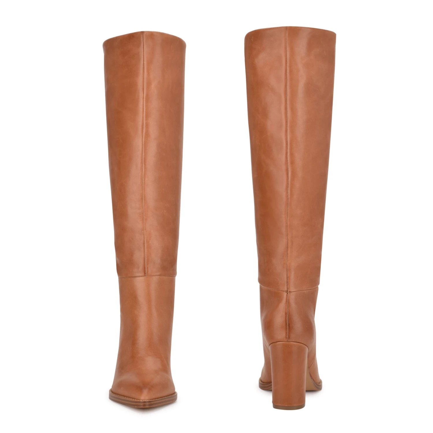 Nine West Hiya Wide Calf Heeled Boots - Image 4