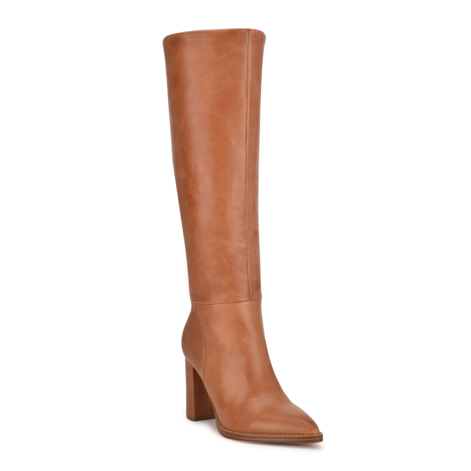 Nine West Hiya Wide Calf Heeled Boots - Image 2
