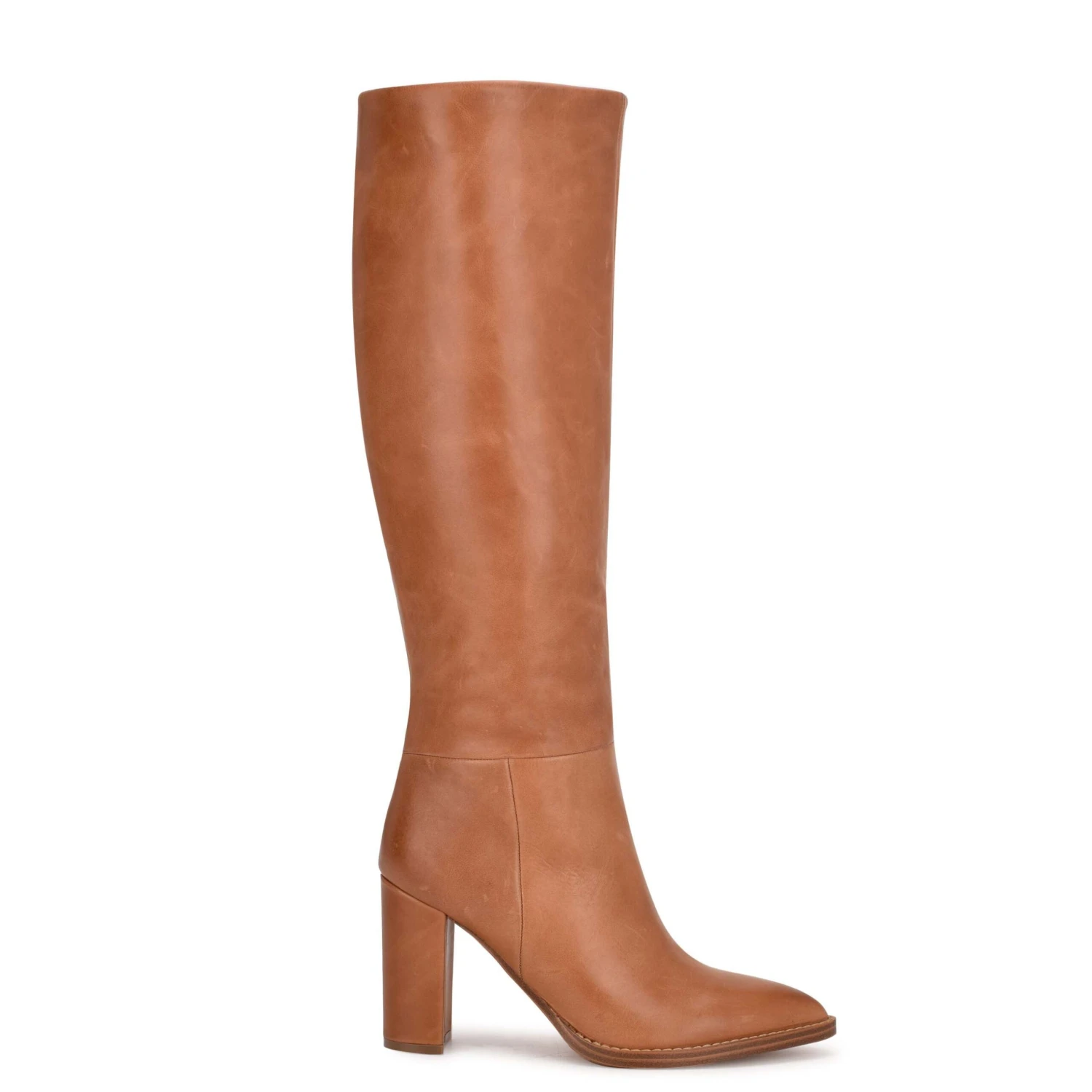 Nine West Hiya Wide Calf Heeled Boots