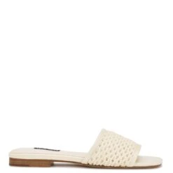 Nine West Mends Woven Flat Sandals
