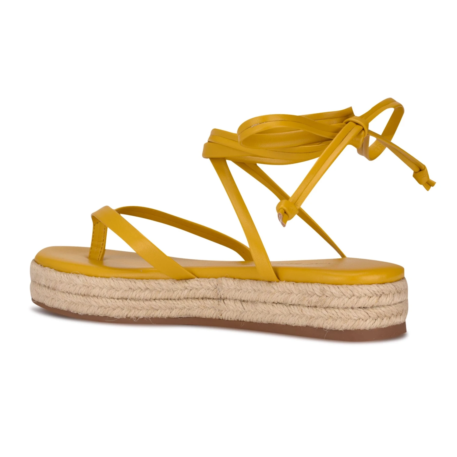 Nine West Monee Ankle Wrap Flat Sandals - Image 3