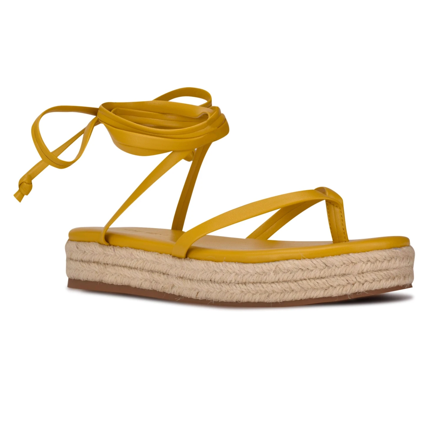 Nine West Monee Ankle Wrap Flat Sandals - Image 2