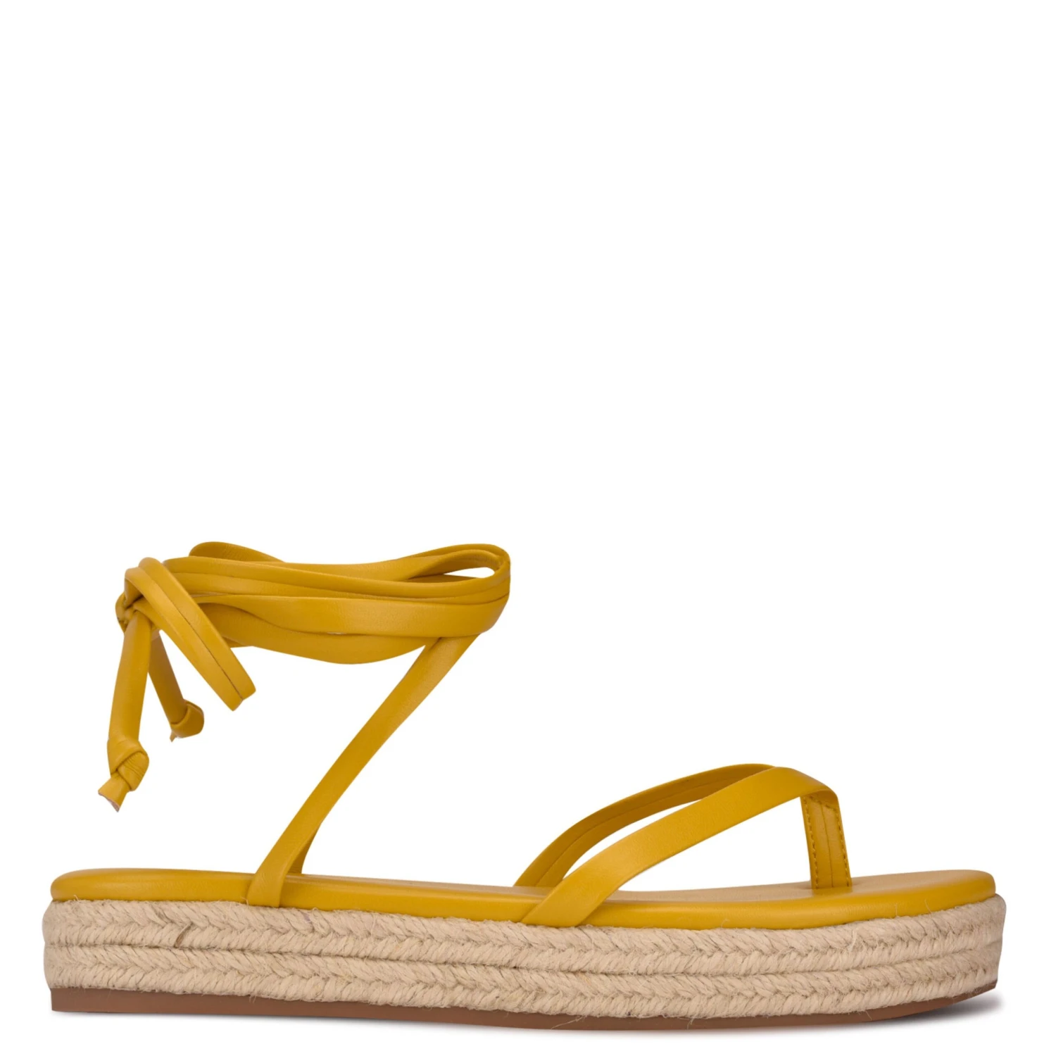 Nine West Monee Ankle Wrap Flat Sandals