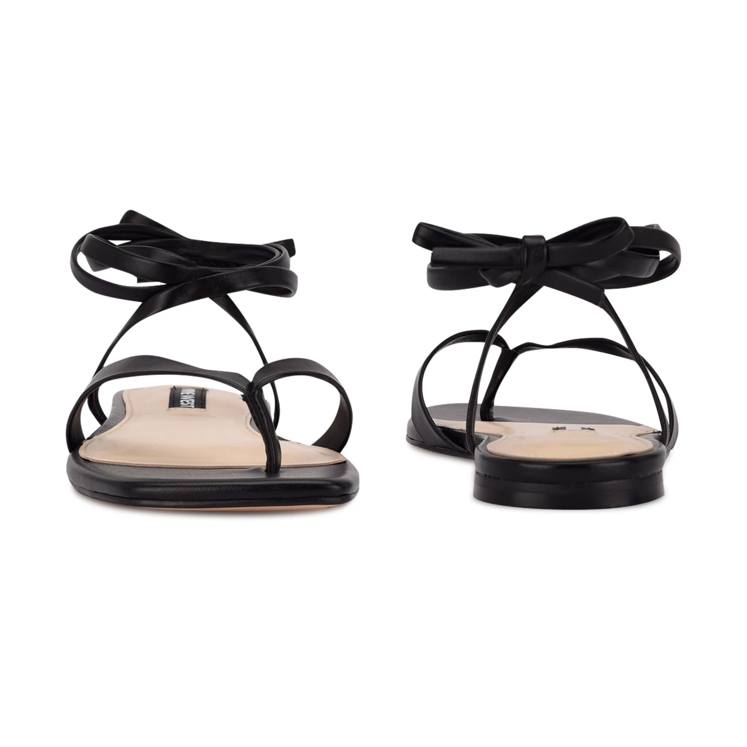 Nine West News Ankle Wrap Flat Sandals - Image 4