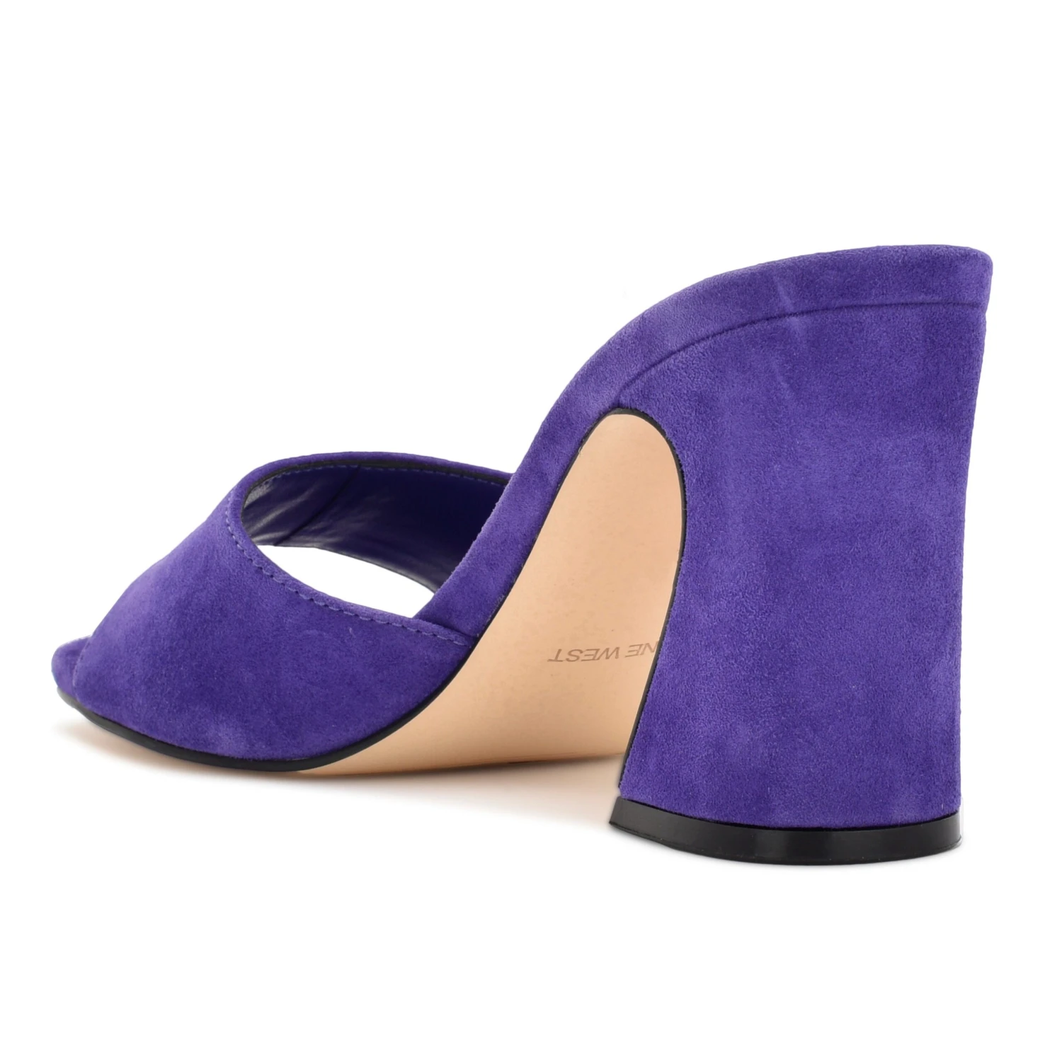 Nine West Ulala Heeled Slide Sandals - Image 3