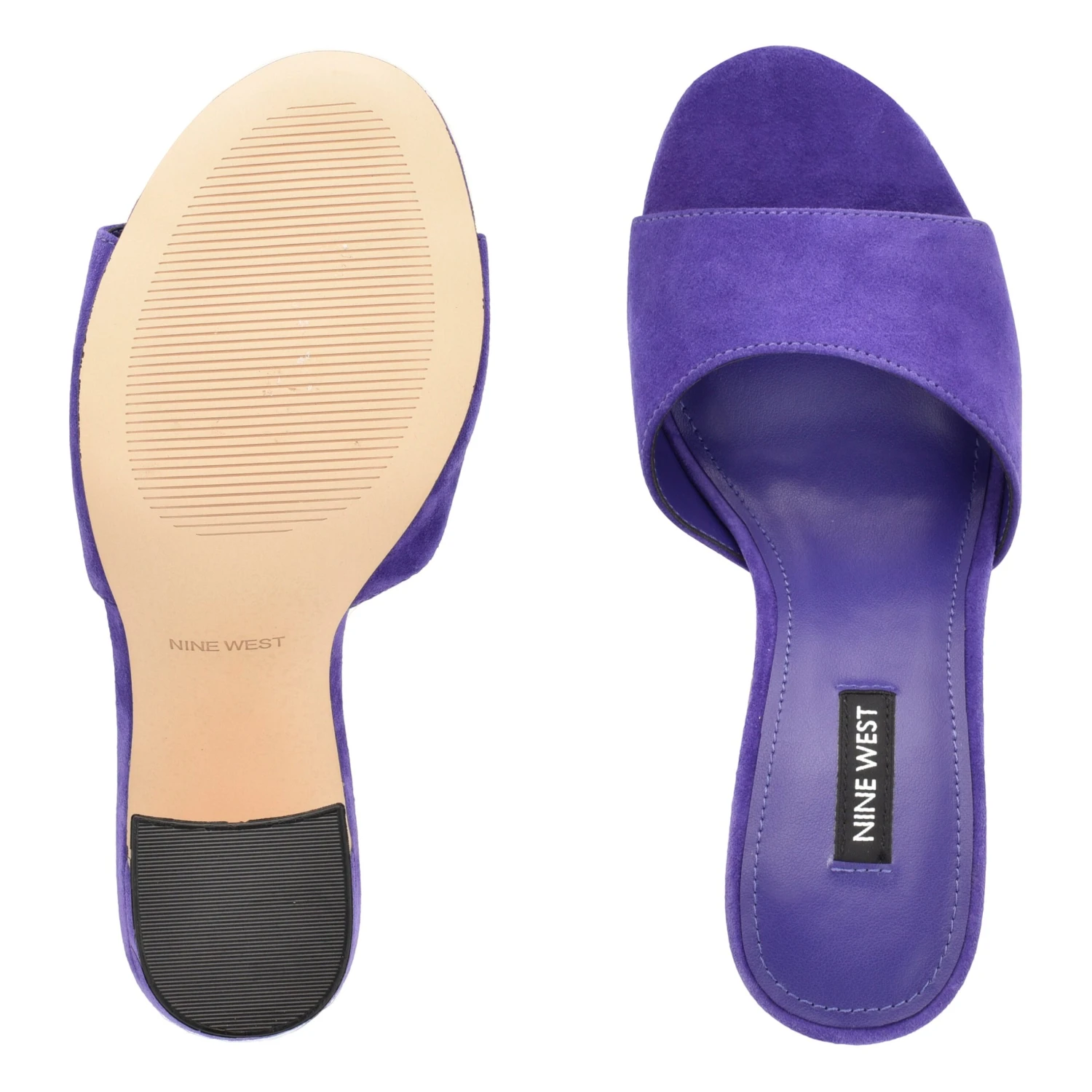 Nine West Ulala Heeled Slide Sandals - Image 5