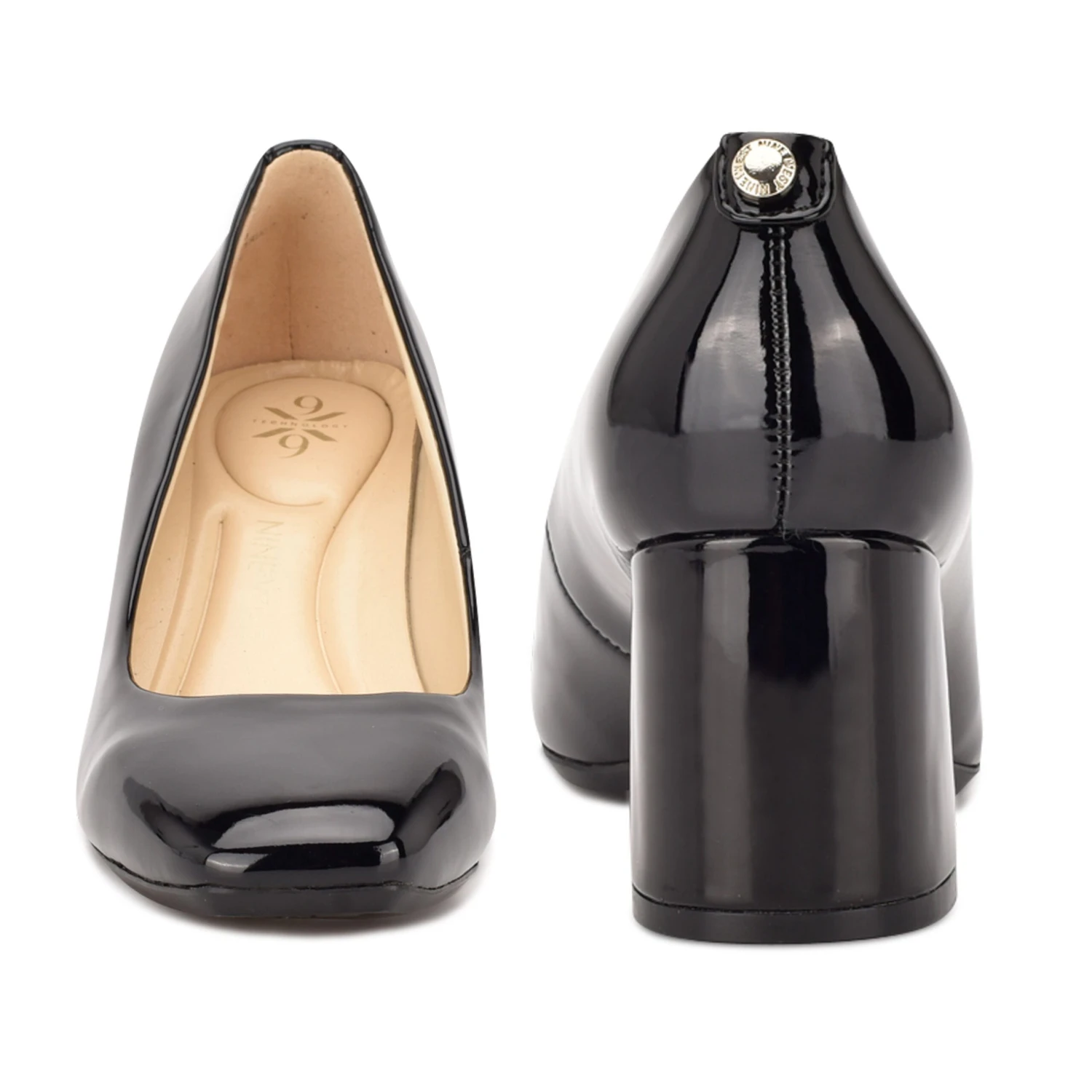 Nine West Vibe 9x9 Block Heel Pumps - Image 4