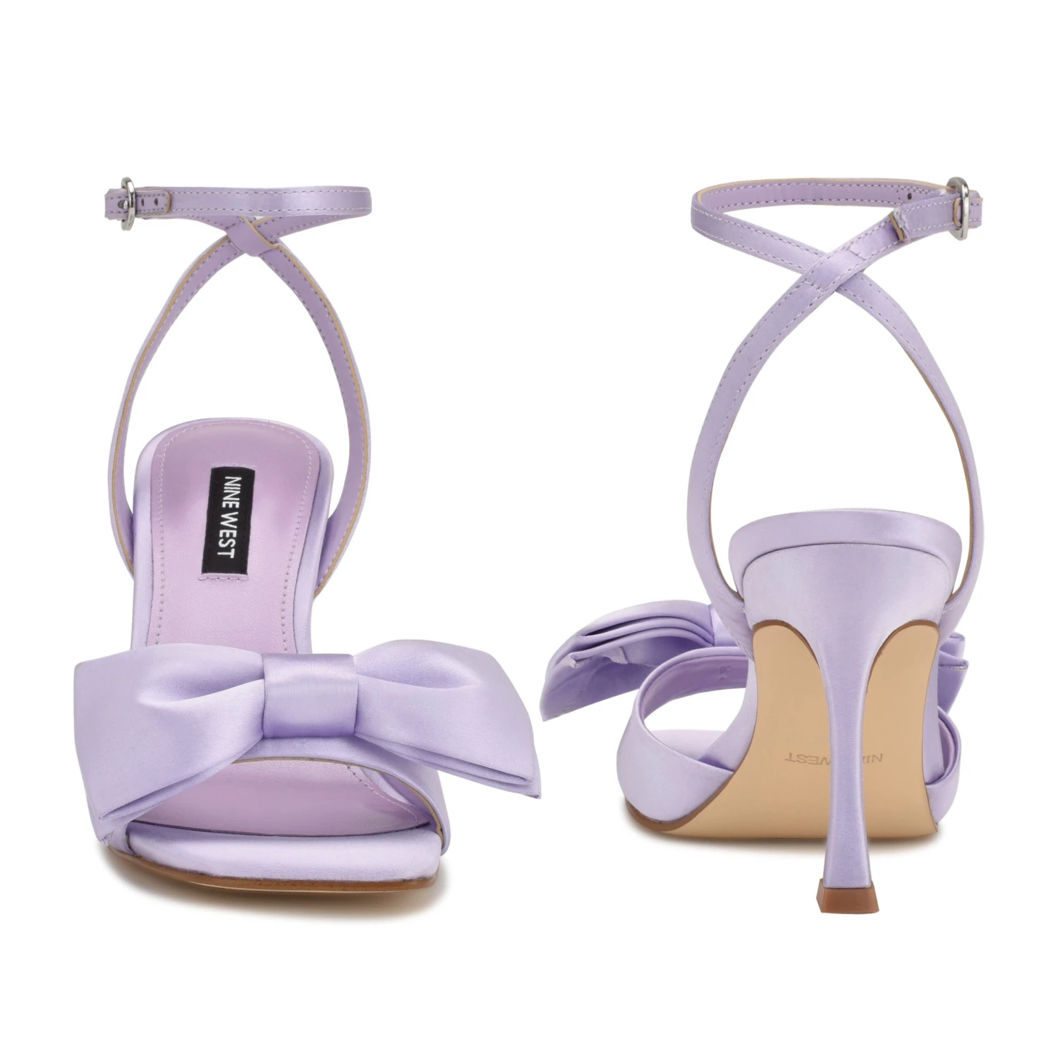 Nine West Yaway Ankle Wrap Heeled Sandals - Image 4