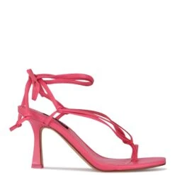 Nine West Yippie Ankle Wrap Heeled Sandal