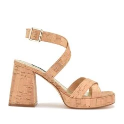 Nine West Tackle Ankle Strap Platform Sandals